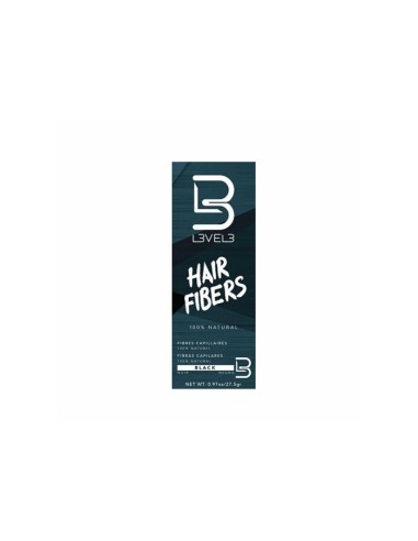 L3VEL3 HAIR FIBERS BLACK 27.5 GR - FIBRE CAPILLARI INFOLTENTI