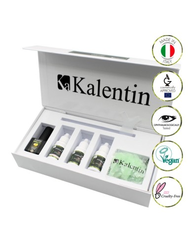 KALENTIN SET DI PRODOTTI PER LA LAMINAZIONE CIGLIA VEGANA LASH0070