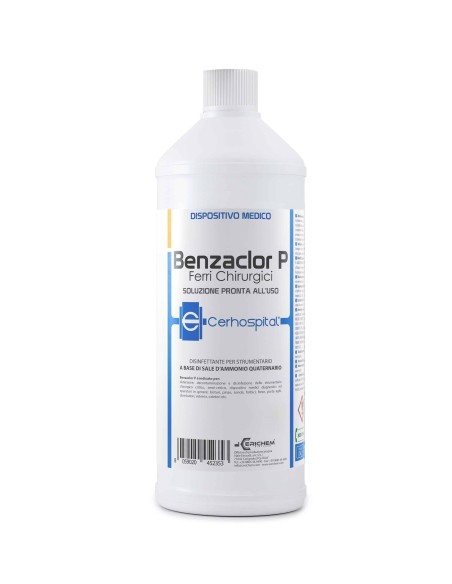 CERICHEM DBENZACLOR P DISINFETTANTE FERRI PRONTO ALL'USO 1000 ML
