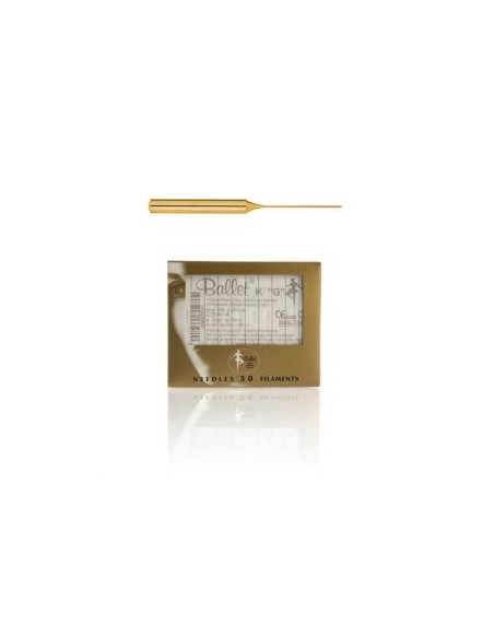 AGHI BALLET K4 ORO PER ELETTROEPILAZIONE 0,100 MM 10 PZ