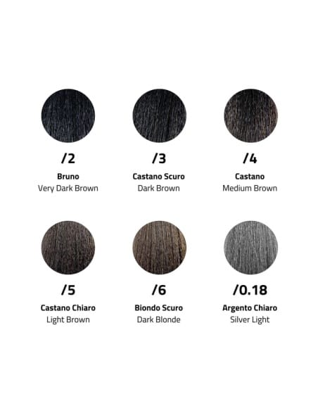DANDY HAIR COLOR FOR MEN CREMA COLORANTE PER CAPELLI SENZA AMMONIACA  2 BRUNO 60 ML