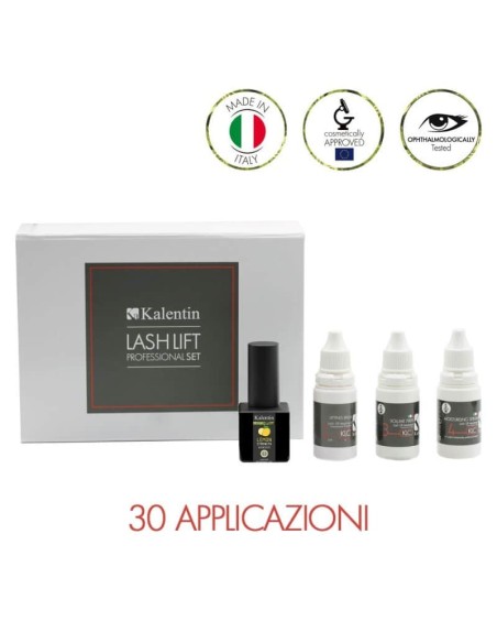KALENTIN SET DI PRODOTTI PER LAMINAZIONE CIGLIA LASH0060 LEMON STRENGTH ADHESIVE