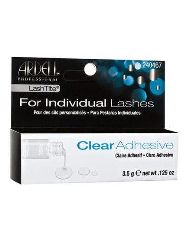 ARDELL LASHTITE CLEAR ADHESIVE COLLA NERA PER CIGLIA FINTE A CIUFFETTO INDIVIDUALI 3.5 GR