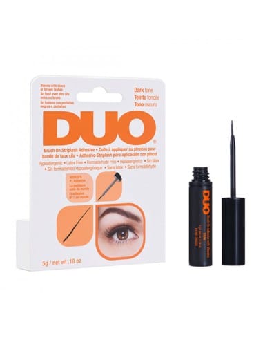 DUO BRUSH ON STRIPLASH ADHESIVE COLLA NERA PER CIGLIA FINTE 5 GR