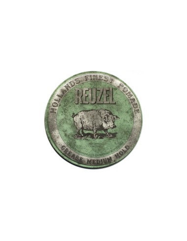 REUZEL GREEN POMADE GREASE TENUTA MEDIA 113 GR