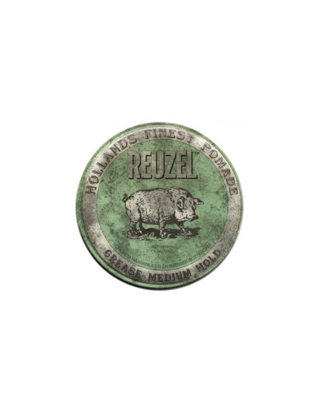 REUZEL GREEN POMADE GREASE TENUTA MEDIA 35 GR