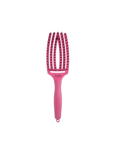 OLIVIA GARDEN SPAZZOLA FINGER MEDIUM HOT PINK