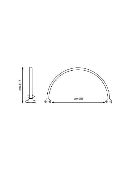XANITALIA PRO ARCO LED LAMPADA PROFESSIONALE DA TAVOLO BIANCA 6000° K