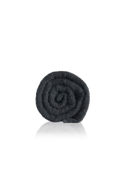 Bob tuo Asciugamano spugna nero 100% cotone 12 pz 50x85 cm