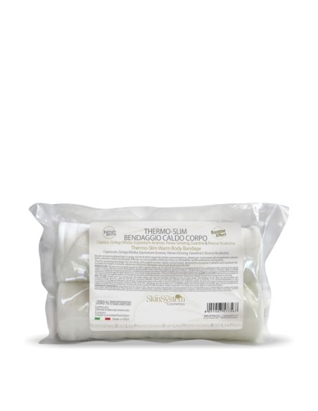 SKINSYSTEM THERMO SLIM BENDAGGIO CORPO 2 BENDE IMBIBITE MONOUSO