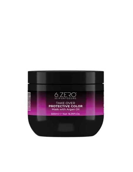6.ZERO TAKE OVER PROTECTIVE COLOR MASCHERA CAPELLI TRATTATI E COLORATI 500 ML