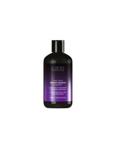 6.ZERO TAKE OVER PERECT SMOOTH SHAMPOO CAPELLI LISCI E INDISCIPLINATI 300 ML