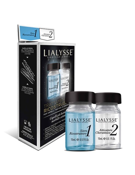LIALYSSE TRATTAMENTO DI RICOSTRUZIONE PER CAPELLI ARGAN OIL & KERATIN COMPLEX  2X15ML