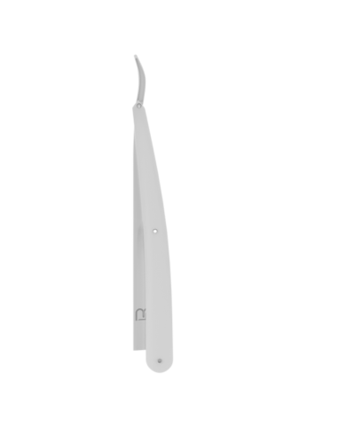 L3VEL3 RAZOR HOLDER RASOIO MEZZA LAMA CLASSICO BIANCO