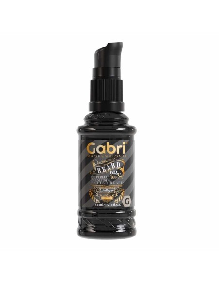 Gabri professional Beard oil collagen olio per la cura di barba e baffi al collagene 75 ml
