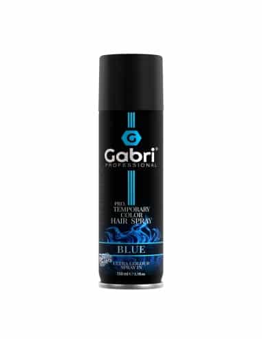 GABRI PROFESSIONAL PRO TEMPOARY COLOR HAIR SPRAY LACCA COLORATA SPRAY 150 ML BLU