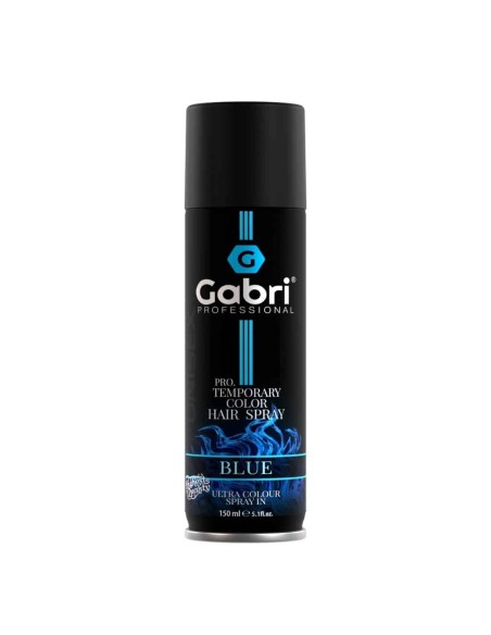 GABRI PROFESSIONAL PRO TEMPOARY COLOR HAIR SPRAY LACCA COLORATA SPRAY 150 ML BLU