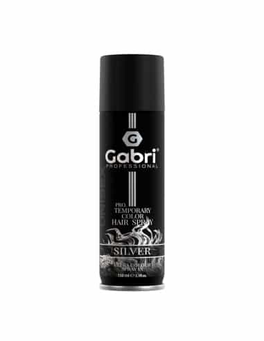 GABRI PROFESSIONAL PRO TEMPOARY COLOR HAIR SPRAY LACCA COLORATA SPRAY 150 ML SILVER