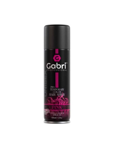 GABRI PROFESSIONAL PRO TEMPOARY COLOR HAIR SPRAY LACCA COLORATA SPRAY 150 ML PINK