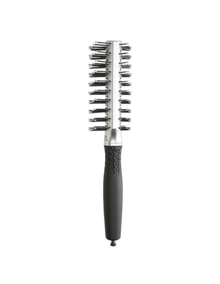 OLIVIA GARDEN SPAZZOLA PER CAPELLI DOPPIA FUNZIONE STYLE DOUBLE TUNNEL SILVER