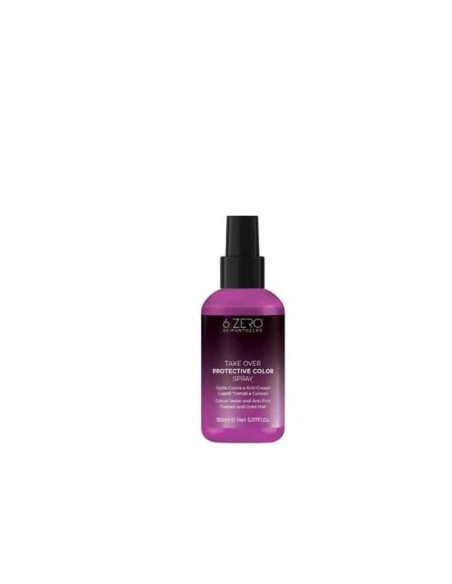 6.ZERO TAKE OVER PROTECIVE COLOR SPRAY SIGILLA COLORE E ANTI CRESPO 150 ML