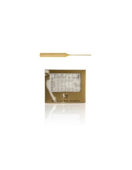 Aghi Ballet k2 Oro per elettroepilazione 0,056 mm 50 pz