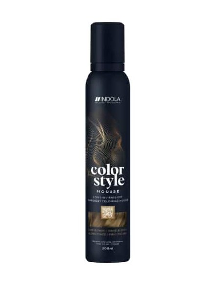 INDOLA COLOR STYLE MOUSSE 200 ML BIONDO SCURO