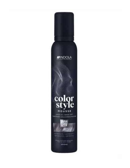 INDOLA COLOR STYLE MOUSSE 200 ML ANTRACITE