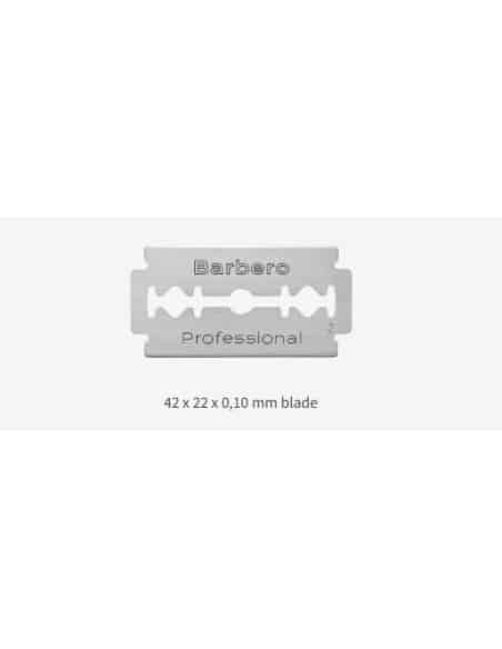 BARBERO PROFESSIONAL LAME DA BARBA 100 PZ