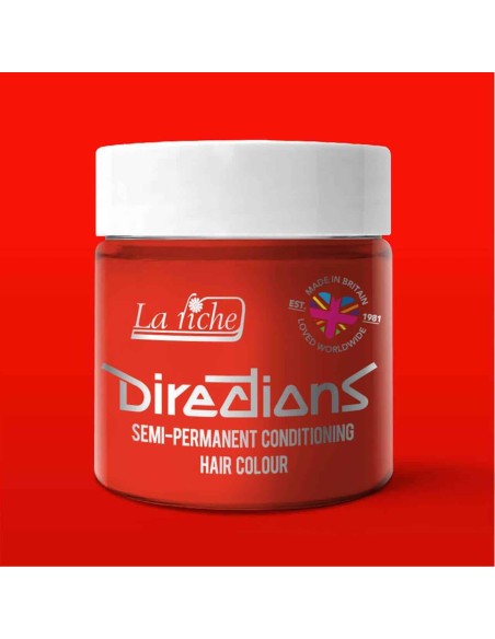 Directions hair color colore semi permanente per capelli 06 Neon red 100 ml