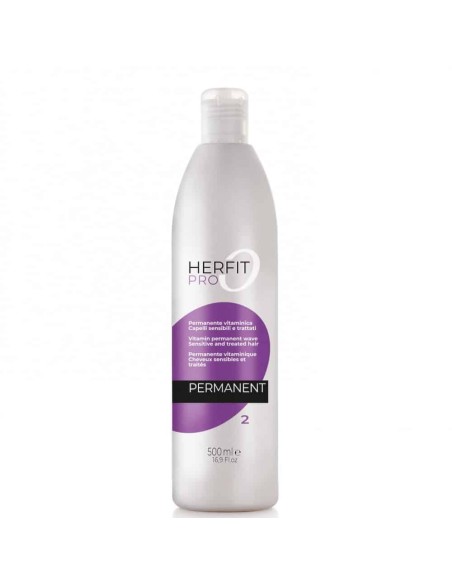 HERFIT PRO PERMANENTE VITAMINICA CAPELLI SENSIBILI E TRATTATI N 2 500 ML