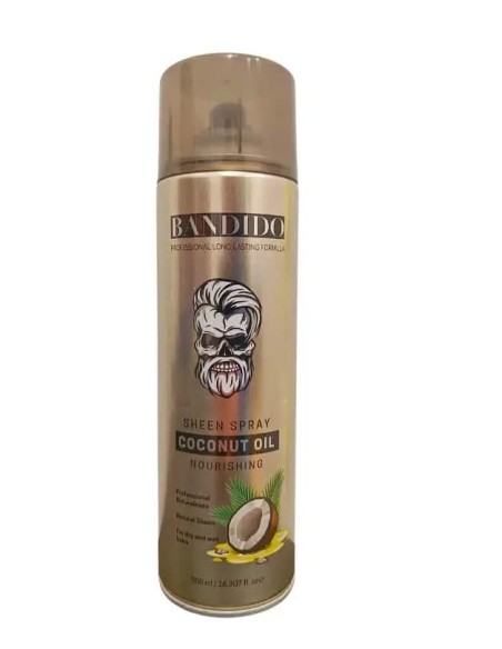 BANDIDO SHEEN SPRAY COCUNAT 500 ML