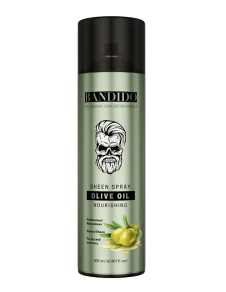 BANDIDO SHEEN SPRAY OLIVE OIL 500 ML