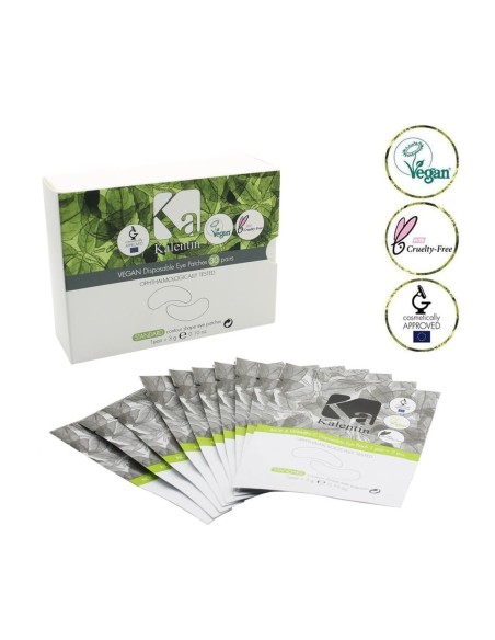 KALENTIN BOX PATCH PER OCCHI VEGANI CON ALOE BARBADENSIS E VITAMINA C - 60 PEZZI (30 PAIA)