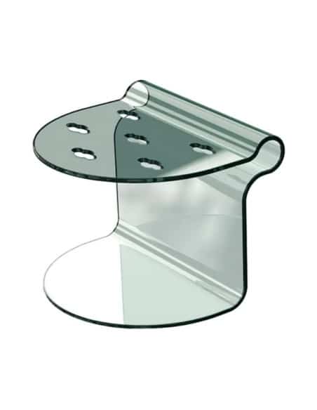 KEPRO PORTA FORBICI PROFESSIONALE  IN PLEXIGLASS GRIGIO 6 POSTI