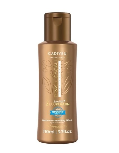 CADIVEU BRASIL CACAU BRAZILIAN ECOKERATIN TRATTAMENTO CHERATINA NATURALE SENZA FORMALDEIDE 110 ML