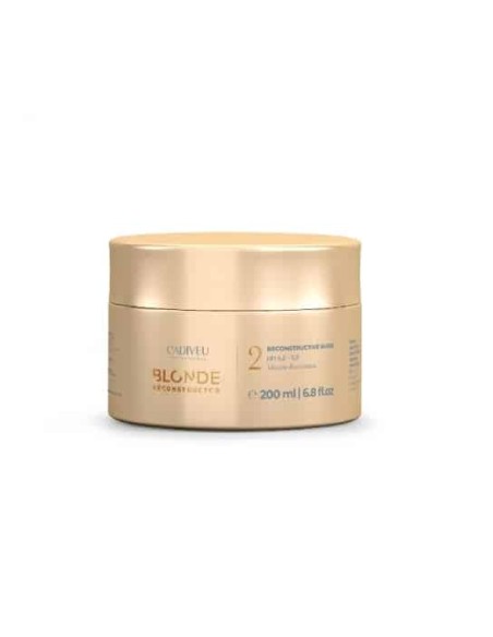 CADIVEU BLONDE RECONSTRUCTOR MASK MASHERA RICOSTRUTTORE 200 ML
