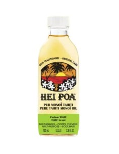 HEI POA OLIO DI MONOI PUR MONOÏ TAHITI PARFUM TIARÉ 100 ML