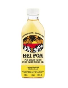 HEI POA OLIO DI MONOI PUR MONOÏ TAHITI PARFUM VANILLIER 100 ML