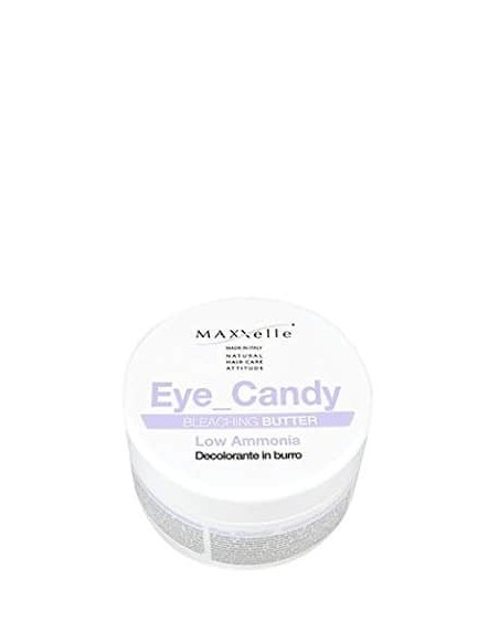 Maxxelle Eye_Candy - Decolorante in burro per capelli a ridotto contenuto di ammonica per schiariture fino ad 8 toni (220g)