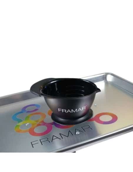 FRAMAR CREATION STATION CARRELLO PROFESSIONALE PIANO D'APPOGGIO IN ALLUMINIO