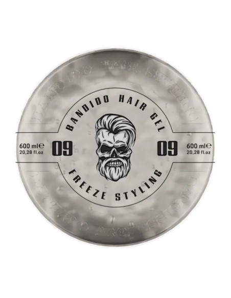 BANDIDO HAIR GEL FREEZE STYLING GREY 09 600 GR