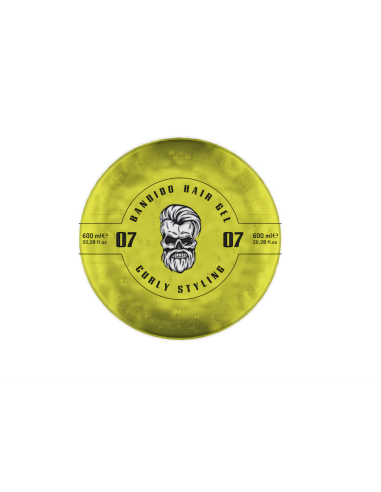 BANDIDO HAIR GEL CURLY STYLING YELLOW...