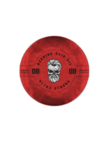 BANDIDO HAIR GEL ULTRA STRONG RED 08...