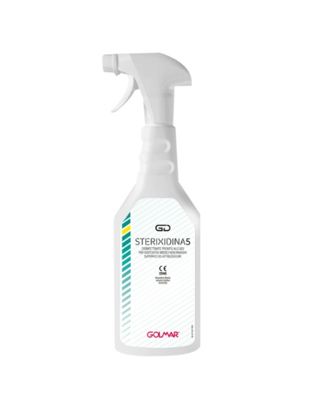 GOLMAR GD STERIXIDINA5 DETERGENTE DISINFETTANTE PRONTO ALL'USO 750 ML