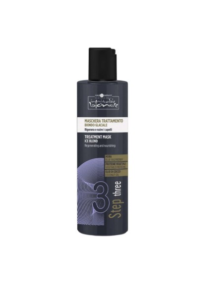 HAIR COMPANY INIMITABLE BLONDE TRATMENT MASK ICE BLOND 200 ML - MASCHERA TRATTAMENTO BIONDO GLACIALE