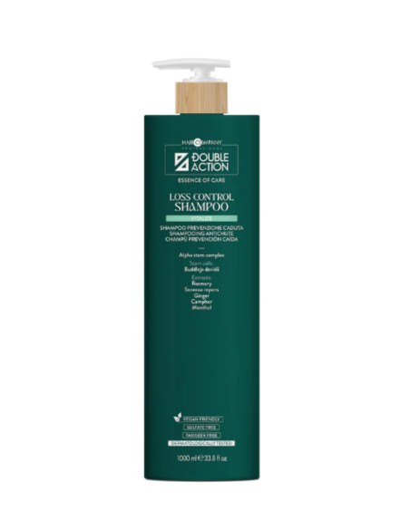 HAIR COMPANY DOUBLE ACTION HAIR REPAIR SHAMPOO 1000 ML - SHAMPOO RICOSTRUTTORE