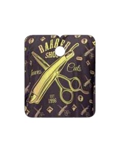 Xanitalia pro Mantella taglio barber con 6 bottoni quality Black London xl 128 x 150 cm 2
