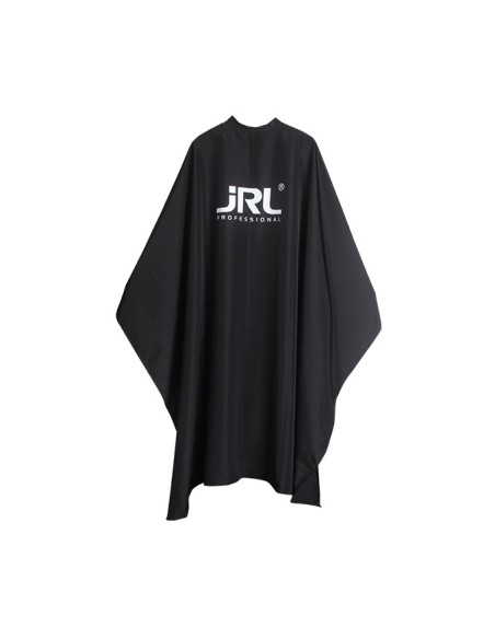 Jrl Mantella taglio barber nera con colletto elastico e chiusura a gancio 135 x 150 cm