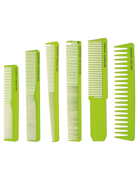 Gammapiù Set pettini da taglio con astuccio professionale  6 pz